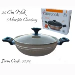 Any Cook 26 cm Marble Coated Wok With Lid