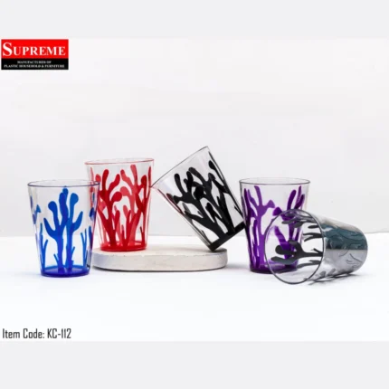 colorful acrylic glass