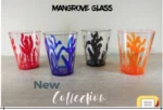 colorful acrylic glass