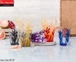 colorful acrylic glass