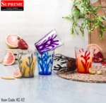 colorful acrylic glass