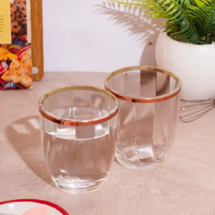 Copper Lined Acrylic Drinking Glass