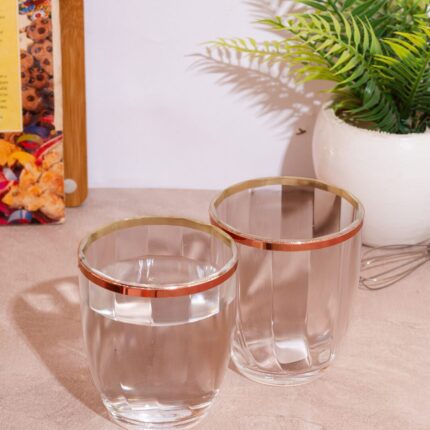 Coppered-Lined Acrylic Glass
