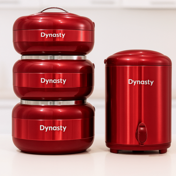 Day & Days Jumbo Dinner 4-Piece Set which Includes 3 Hot Pots + 1 Cooler