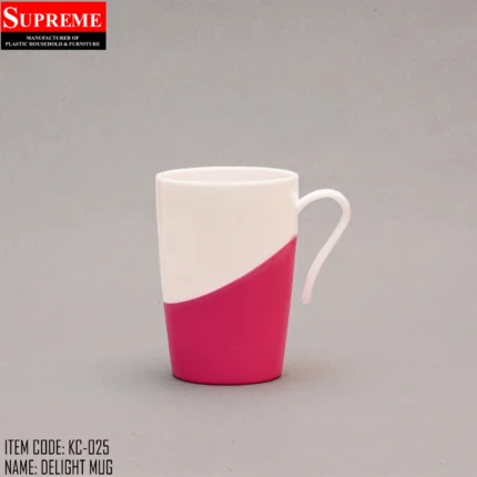 delight plastic mug