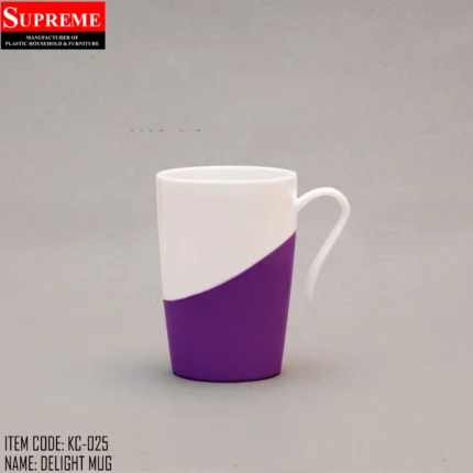 delight plastic mug