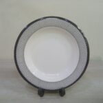 Printed Melamine Double Glazed 7.5 inch Quarter Plate For Dining