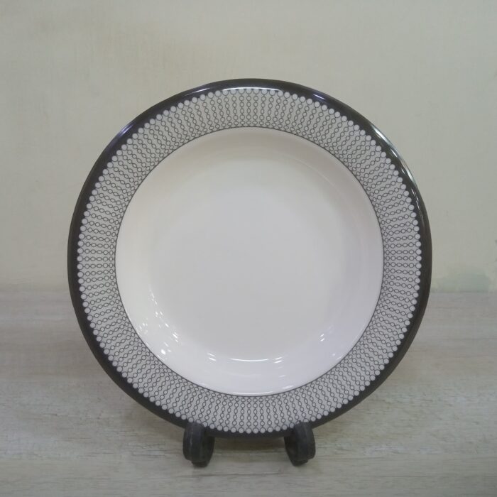 Printed Melamine Double Glazed 7.5 inch Quarter Plate For Dining