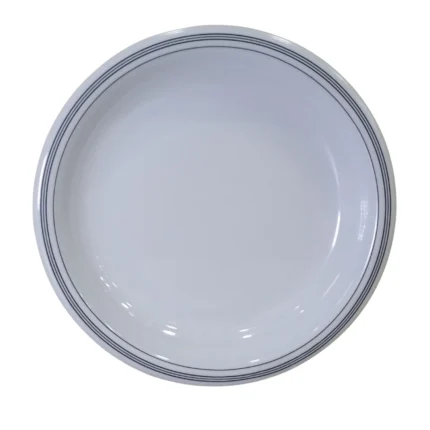 Double Glazed Melamine Rice Plate