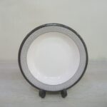 Printed Melamine Double Glazed 7.5 inch Quarter Plate For Dining
