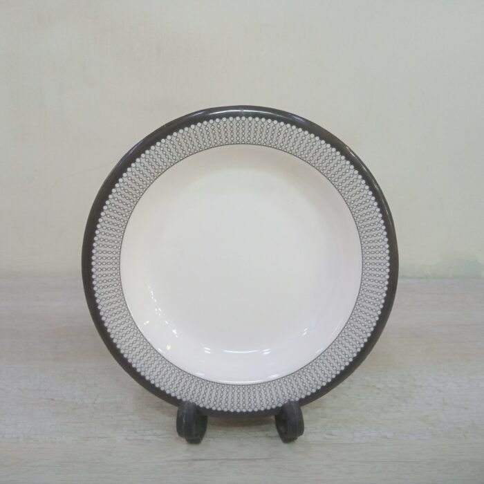 Printed Melamine Double Glazed 7.5 inch Quarter Plate For Dining