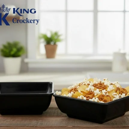 Melamine Black Color Bowl For Serving