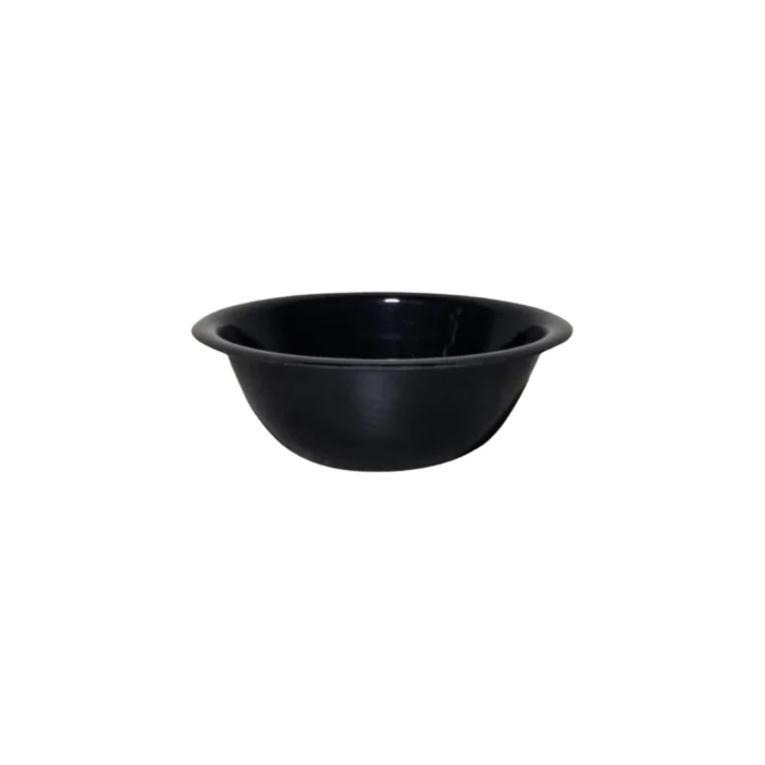 Melamine Black Color Double Glazed 5 inch Piyali For Serving