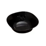 Melamine Black Color Double Glazed Bowl 8 inch For Serving