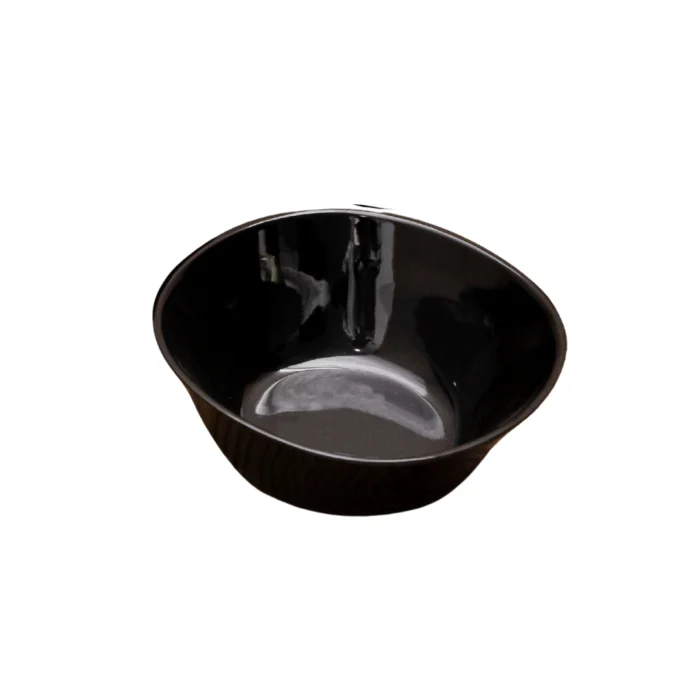 Melamine Black Color Double Glazed Piyali 5.5 inch For Serving