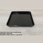 Melamine Black Color Large Tray For Serving