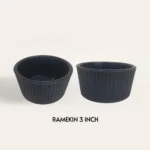 Melamine Black Color Piyali 3 inch For Serving