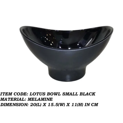 Melamine Black Color Small Bowl For Serving