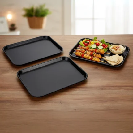 Melamine Black Tray for Serving