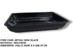 Melamine dish for mithai, sweets and dry fruits
