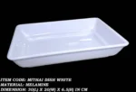 Melamine dish for mithai, sweets and dry fruits
