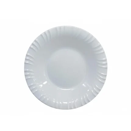 Double Glazed Melamine 9 inch Deep Plate For Dining