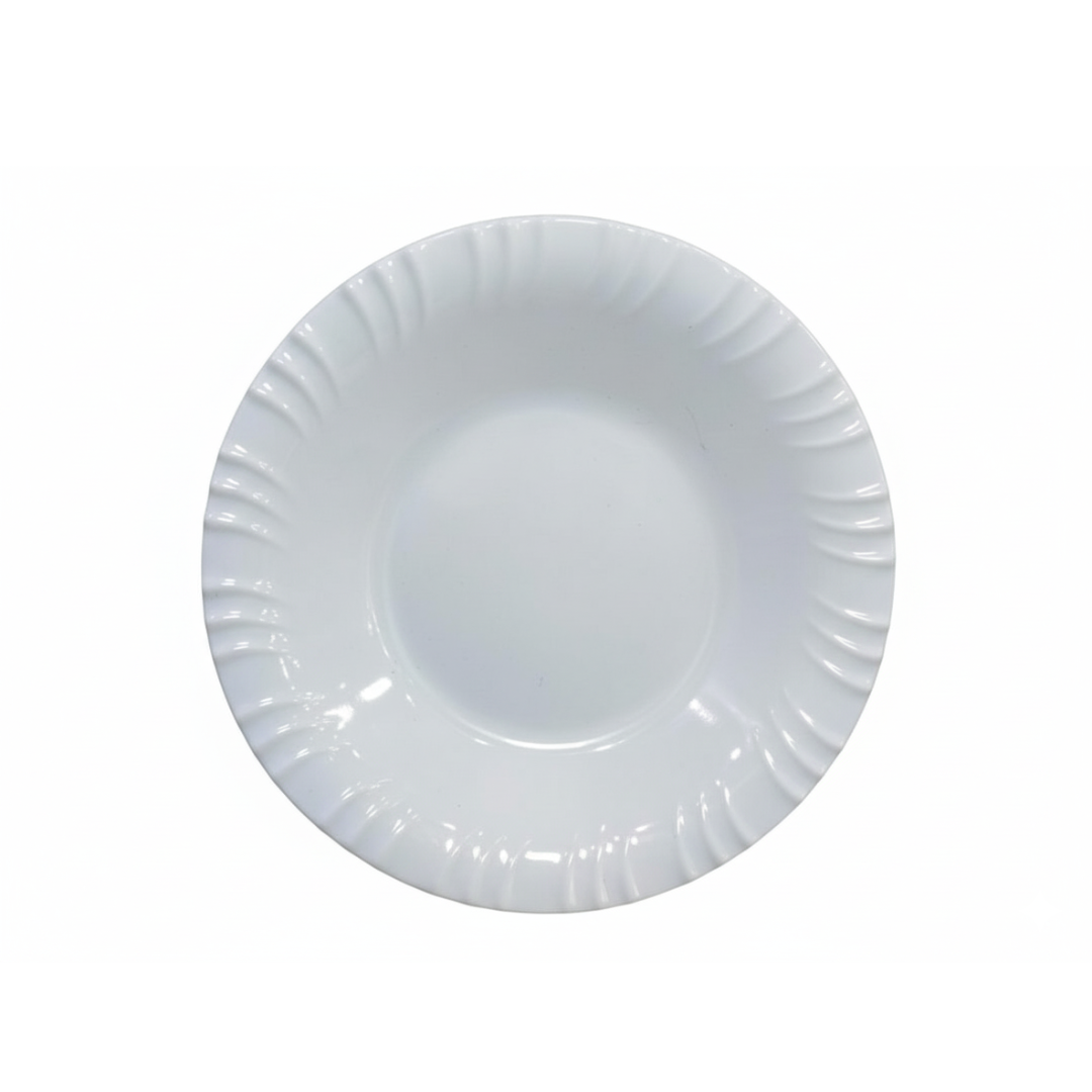 melamine double glazed deep plate Double Glazed Melamine 9 inch Deep Plate For Dining