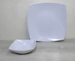 melamine double glazed plate and piyali