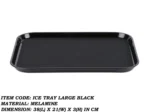 melamine large size serving tray
