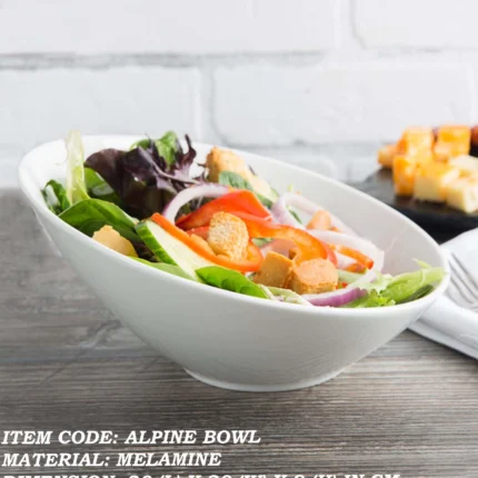 white color melamine medium size bowl
