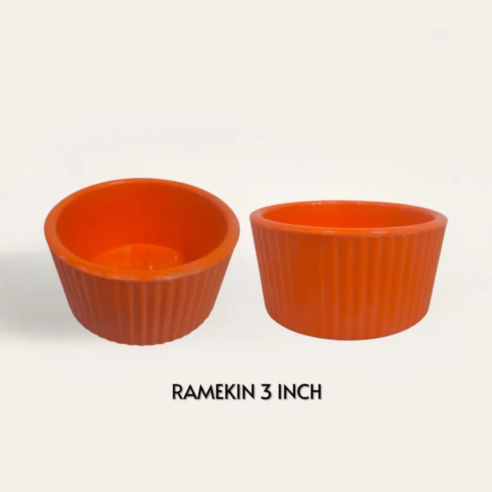 Melamine Orange Color Piyali 3 inch For Serving