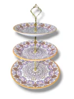 Printed Pastry and Cake 3 Tier Stand
