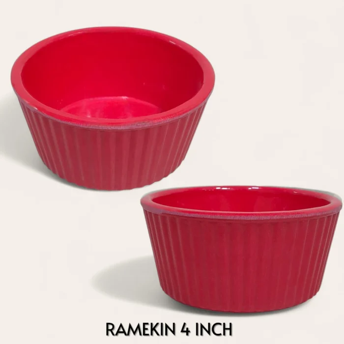 Melamine Red Color Piyali 4 inch For Serving