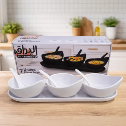 melamine soup serving set