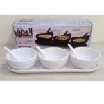 melamine soup serving set