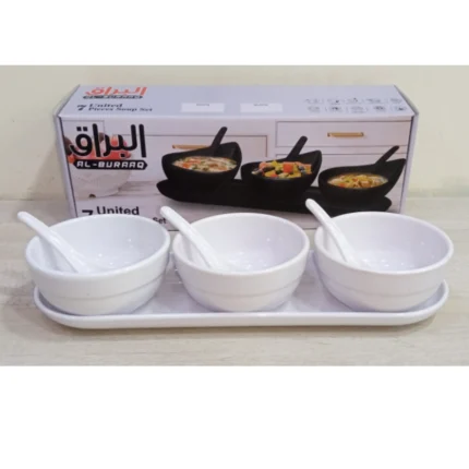 melamine soup serving set