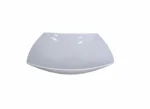 melamine square shaped white color bowl for serving