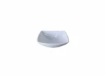 melamine square shaped white color piyali