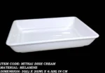 Melamine dish for mithai, sweets and dry fruits
