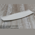 Melamine White Color Dish For Serving