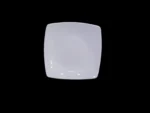 Melamine White Color Double Glazed Quarter Plate 7.5 inch For Dining