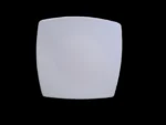 Melamine White Color Double Glazed Rice Dish 10 inch For Dining