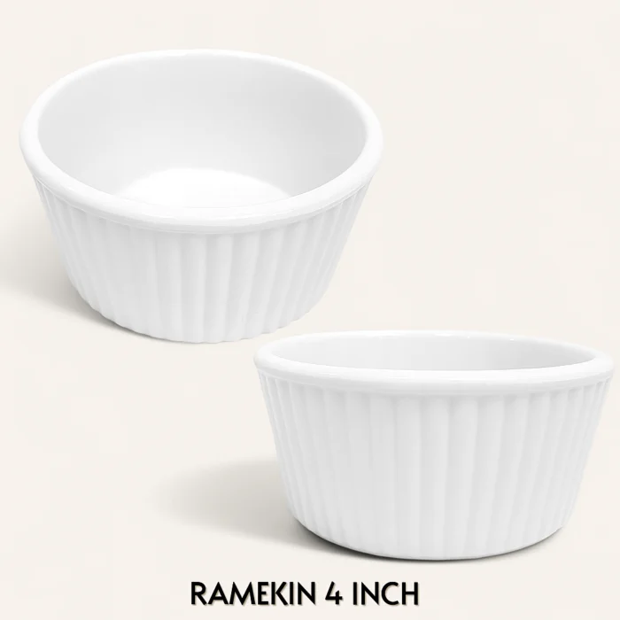 Melamine White Color Piyali 4 inch For Serving