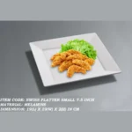 Melamine White Color Small Platter For Serving