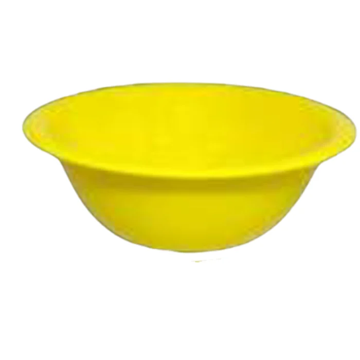 Melamine Yellow Color Double Glazed Bowl 8 inch For Serving and Dining