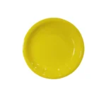 Melamine Yellow Color Double Glazed Quarter Plate 7.5 inch For Dining