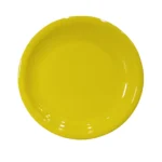 Melamine Yellow Color Double Glazed Rice Plate 10 inch For Serving and Dining