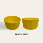 Melamine Yellow Color Piyali 3 inch For Serving