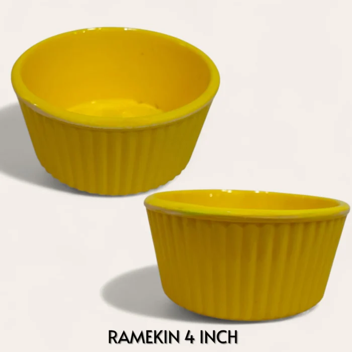 Melamine Yellow Color Piyali 4 inch For Serving