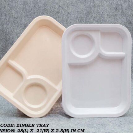 Melamine Zinger Tray For Serving